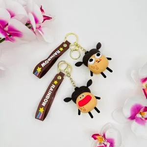 جاکلیدی سیلیکونی لب پروتزی و چشم قلمبه کد 565