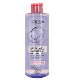 میسلار واتر لورآل پوست نرمال تا خشک 400 میل L’Oréal Paris Micellar Cleansing Water
