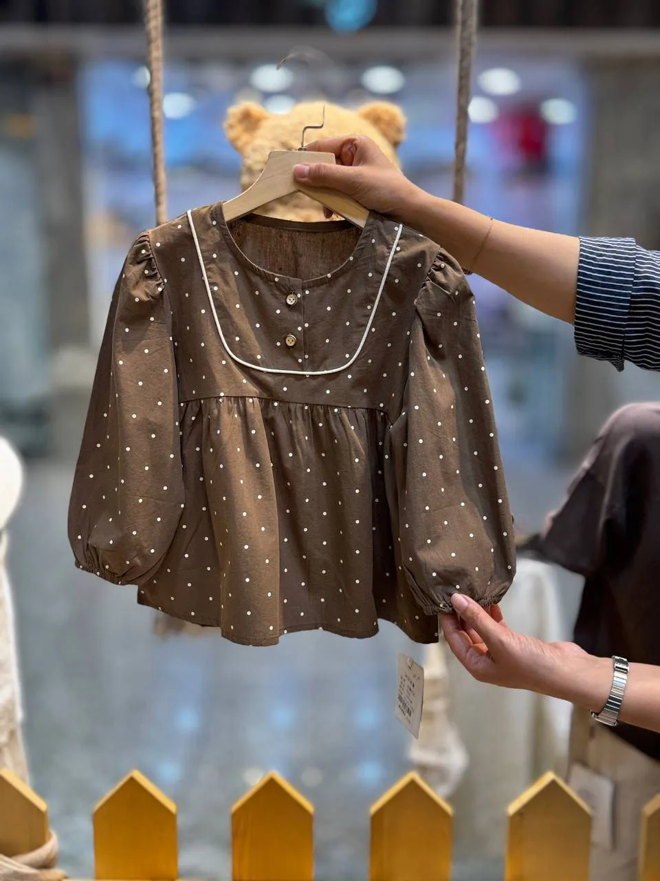 شومیز دخترانه وارداتی کد 0204